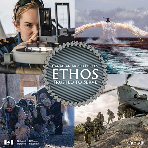 Cover of Canadian Armed Forces Ethos: Trusted to Serve