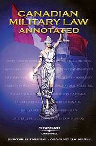Canadian Military Law Annotated