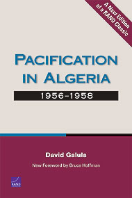 Book Cover: Pacification in Algeria 1965-1958
