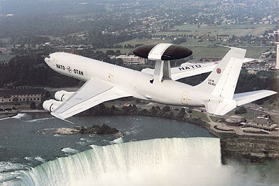NATO AWACS over Niagara Falls