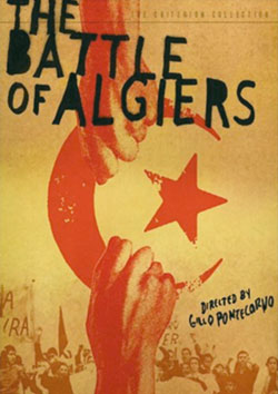 Affiche du film “La bataille d’Alger