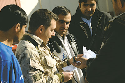 COCIM et ÉRP avec des Afghans