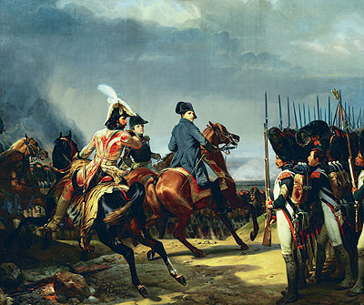 Napoléon à la bataille d’Iéna, 1806, par Horace Vernet