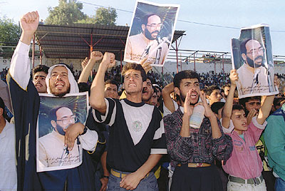 Supporters of Fathi al-Shaqaqi