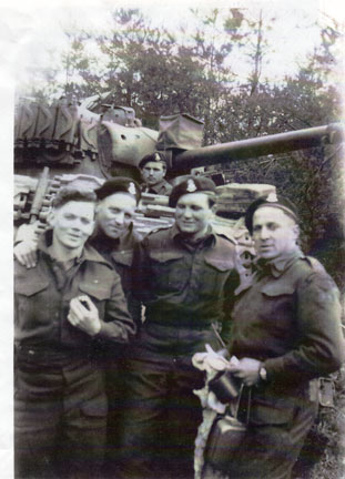 Radley-Walters and his tank crew