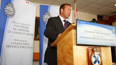 Minister of National Defence the Honourable Peter Gordon MacKay