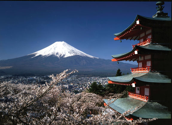 Mt Fuji & Chureito Peace Pagoda - Sengen Park
