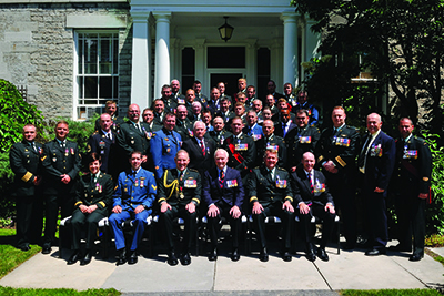 Group shot of recipients at the 22 June 2012 presentation ceremony, Rideau Hall. 