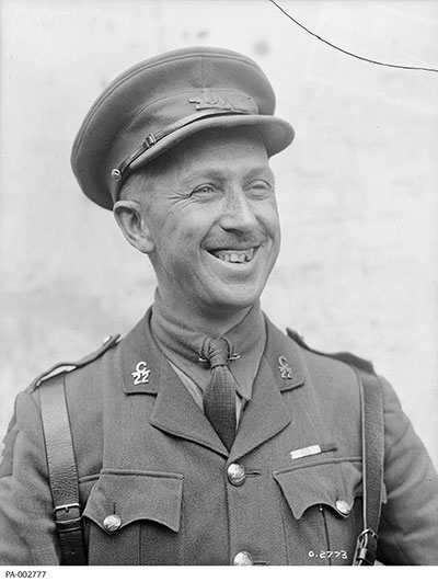 Major Georges Vanier, circa 1918.