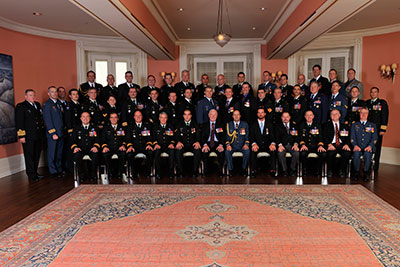 Group shot of the recipients at the 15 November 2012 presentation ceremony held at Rideau Hall.