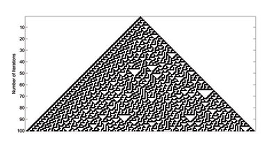Wolfram simulation pattern.