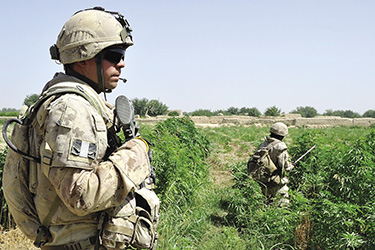 Soldiers on operations, Afghanistan