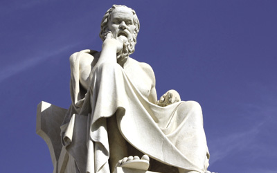 Socrate à Athènes.
