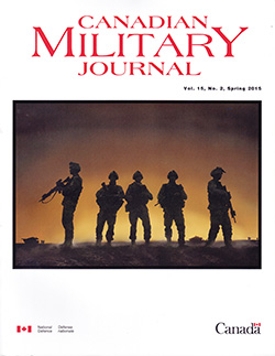 Cover of Canadian Military Journal, Volume 15, No. 2