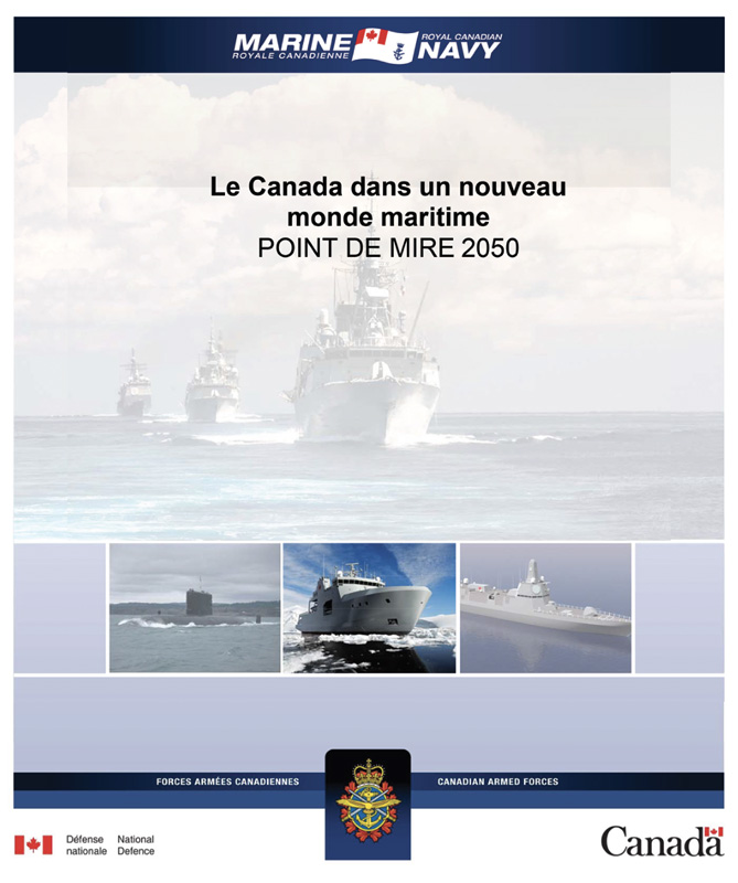 Couverture de la publication  Le Canada dans un nouveau monde maritime : point de mire 2050 .