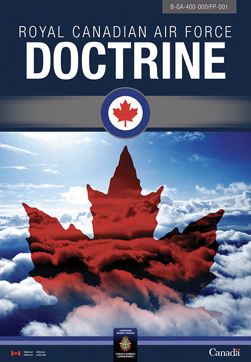 Cover image of RCAF Doctrine Manual (2016).